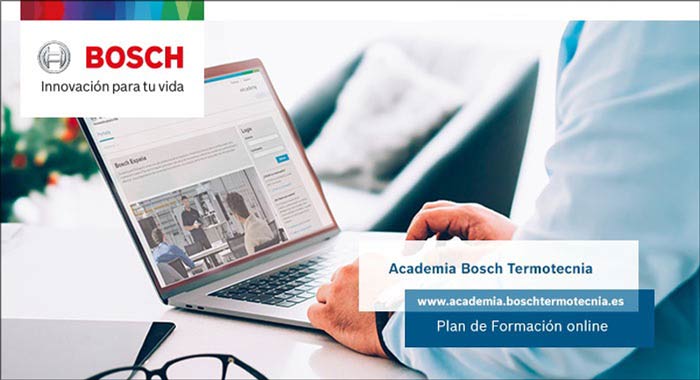 Bosch Termotecnia realizó formación online en área de climatización y calefacción